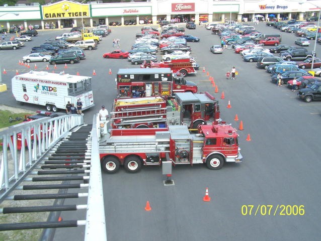 July 2006 - Aerial View of &quot;Outer Market Mania&quot; during Potsdam Summer Festival