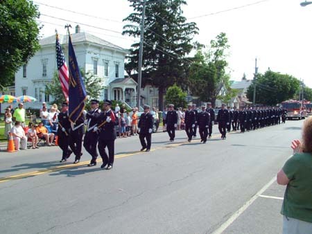 July 2006 - Participating in the Town of Potsdam Bicentennial Parade