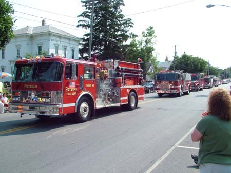 July 2006 - Fire apparatus during the Town of Potsdam Bicentennial Parade