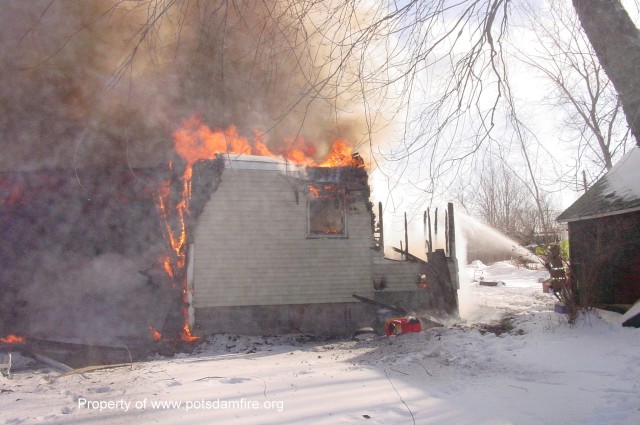 Potsdam Firefighters Battle Structure Fire in Sissonville - Potsdam ...