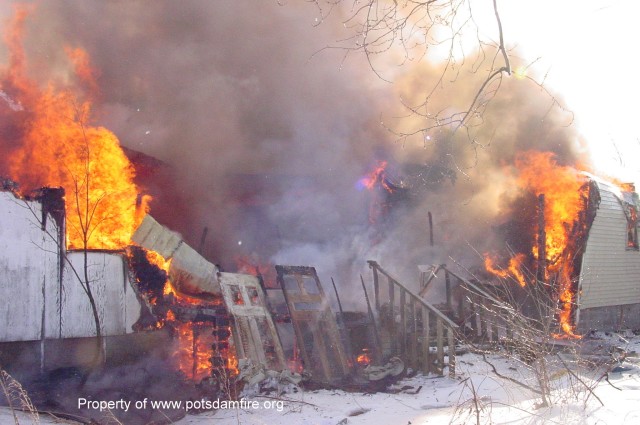 Potsdam Firefighters Battle Structure Fire in Sissonville - Potsdam ...