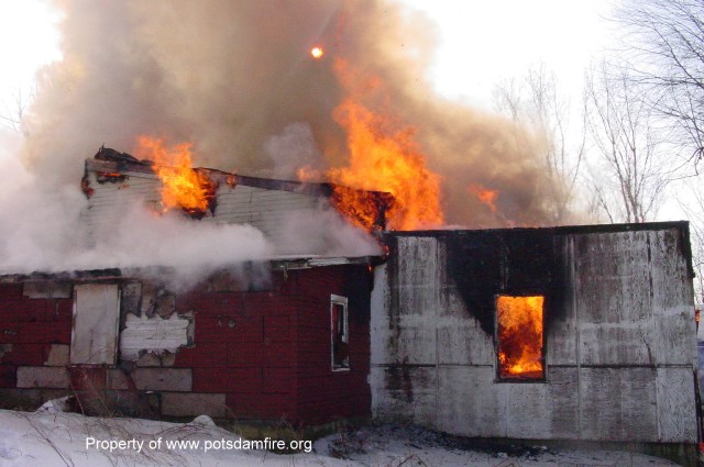 Potsdam Firefighters Battle Structure Fire in Sissonville - Potsdam ...